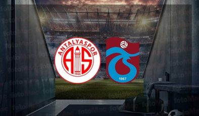 ANTALYASPOR TRABZONSPOR CANLI MAÇ İZLE 📺 | Antalyaspor – Trabzonspor maçı ne vakit? Trabzonspor maçı hangi kanalda? Saat kaçta?