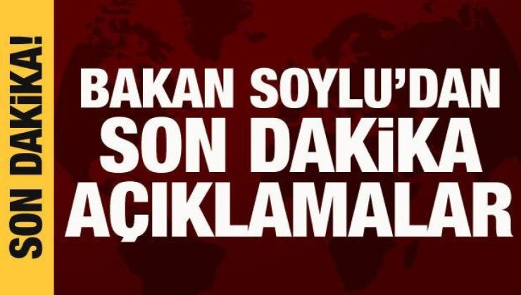 Bakan Soylu’dan Mardin ve Gaziantep açıklaması: Hesabını sorarız!