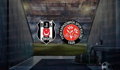 Beşiktaş Fatih Karagümrük maçı – CANLI İZLE 📺 | Beşiktaş – Fatih Karagümrük maçı hangi kanalda? Beşiktaş maçı saat kaçta oynanacak?