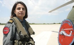 Deniz Hava Komutanlığının tek kadın pilotu: Yüzbaşı Hatice Yeşiltaş