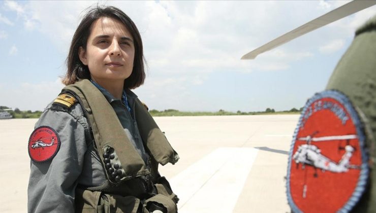 Deniz Hava Komutanlığının tek kadın pilotu: Yüzbaşı Hatice Yeşiltaş