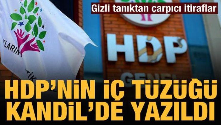 HDP’nin içtüzüğü Kandil’de yazıldı
