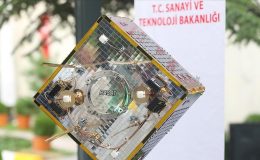 İlk yerli gözlem uydusu RASAT’a Bakan Varank’ın katıldığı törenle veda edildi