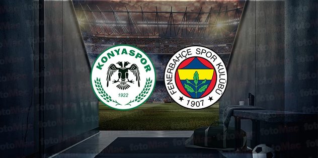 KONYASPOR FENERBAHÇE HARİKA LİG MAÇI CANLI 📺 | Konyaspor – Fenerbahçe maçı hangi kanalda canlı yayınlanacak? Saat kaçta?