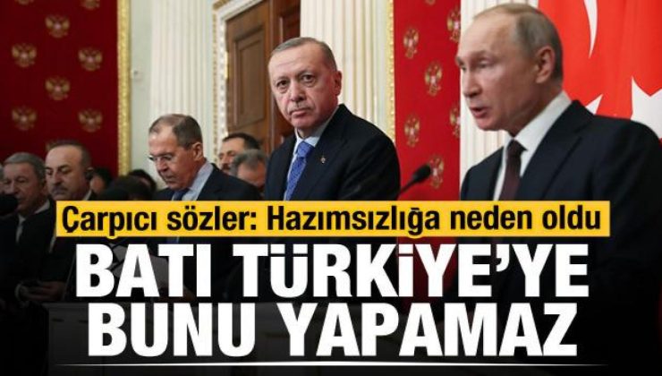 Rus basını yazdı: Batı Türkiye’ye bunu yapamaz