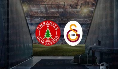 Ümraniyespor Galatasaray maçı – CANLI İZLE ? | Ümraniyespor – Galatasaray maçı hangi kanalda? Saat kaçta? Galatasaray maçı ne vakit?