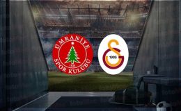 ÜMRANİYESPOR GALATASARAY MAÇI CANLI İZLE 📺 | Ümraniyespor – Galatasaray maçı ne vakit? Saat kaçta ve hangi kanalda?