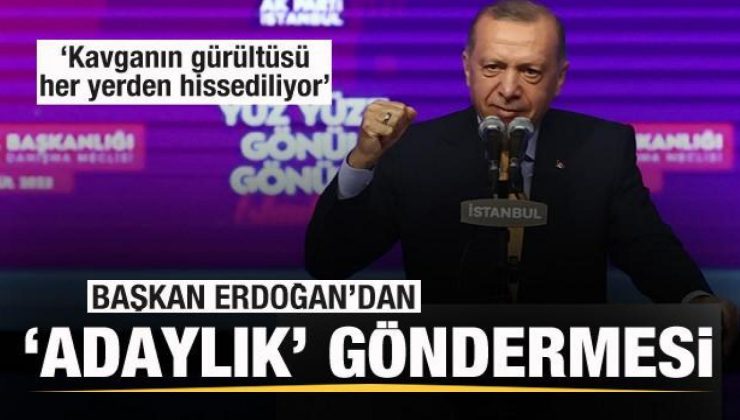 Başkan Erdoğan’dan 6’lı masaya gönderme! Kavganın gürülltüsü her yerden hissediliyor