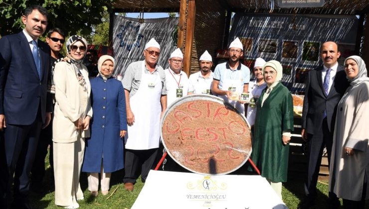 Emine Erdoğan, Konya GastroFest’in açılışına katıldı