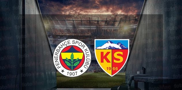 FENERBAHÇE KAYSERİSPOR MAÇI CANLI İZLE | Fenerbahçe – Kayserispor maçı hangi kanalda, ne vakit, saat kaçta? – Muhteşem Lig