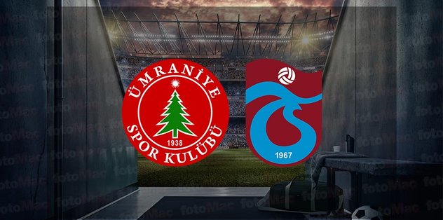 ÜMRANİYESPOR TRABZONSPOR MAÇI CANLI İZLE 📺 | Ümraniyespor – Trabzonspor maçı ne vakit, saat kaçta ve hangi kanalda?