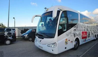Arda Güler de içindeydi! Real Madrid’in takım otobüsü kaza yaptı