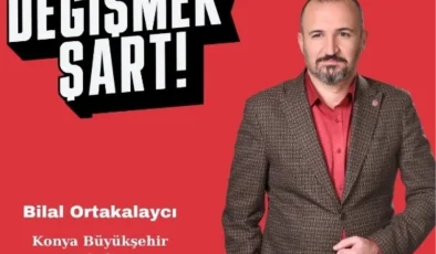 TİP Konya adayı kim? 2024 Türkiye İşçi Partisi Konya Belediye Başkan adayı Bilal Ortakalaycı kimdir?